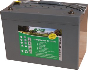 Akumulator żelowy HAZE  HZY EV 12V 105Ah