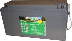 Akumulator żelowy HAZE  HZY EV 12V 159Ah