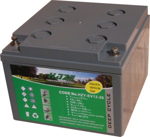 Akumulator żelowy HAZE  HZY EV 12V 26Ah