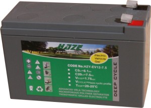 Akumulator żelowy HAZE  HZY EV 12V 7,7Ah