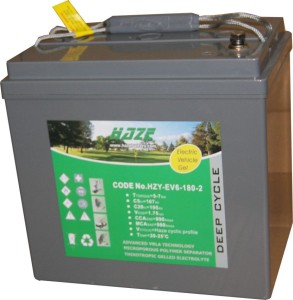 Akumulator żelowy HAZE  HZY EV 6V 195Ah
