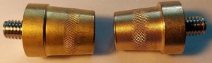Adapter gwint M6 - klema mosiężna
