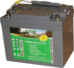 Akumulator żelowy HAZE  HZY EV 12V 36Ah