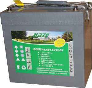 Akumulator żelowy HAZE  HZY EV 12V 60Ah